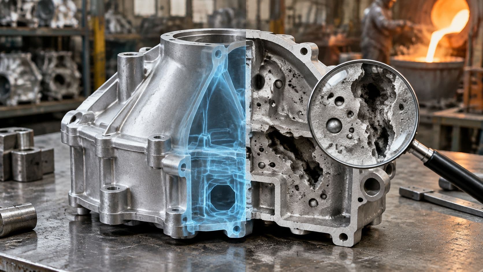 Porosity in Castings: Types, Causes, Detection and Fixes