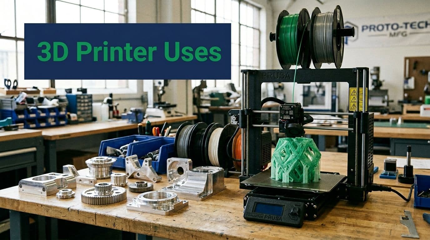 Top 3D Printer Applications: Transforming Manufacturing